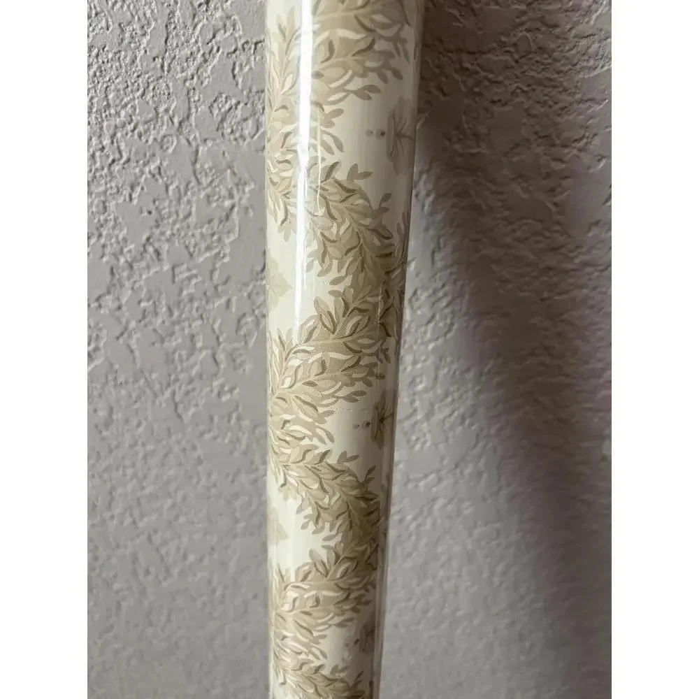 VTG Wallpaper - Gramercy - Cream Fern Vine Foliage Pattern 536463